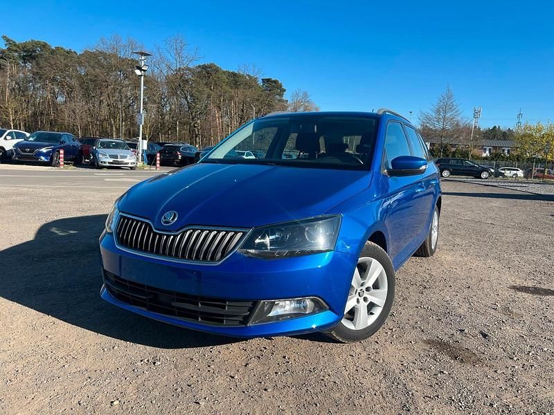 Gebraucht Skoda Fabia 75 PS (55 kW) 2016 Blau Kombi