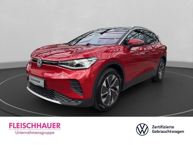 Rot Gebraucht 2024 VW ID.4 Pure SUV | 32.970 € (Superpreis) - Bild 1/4
