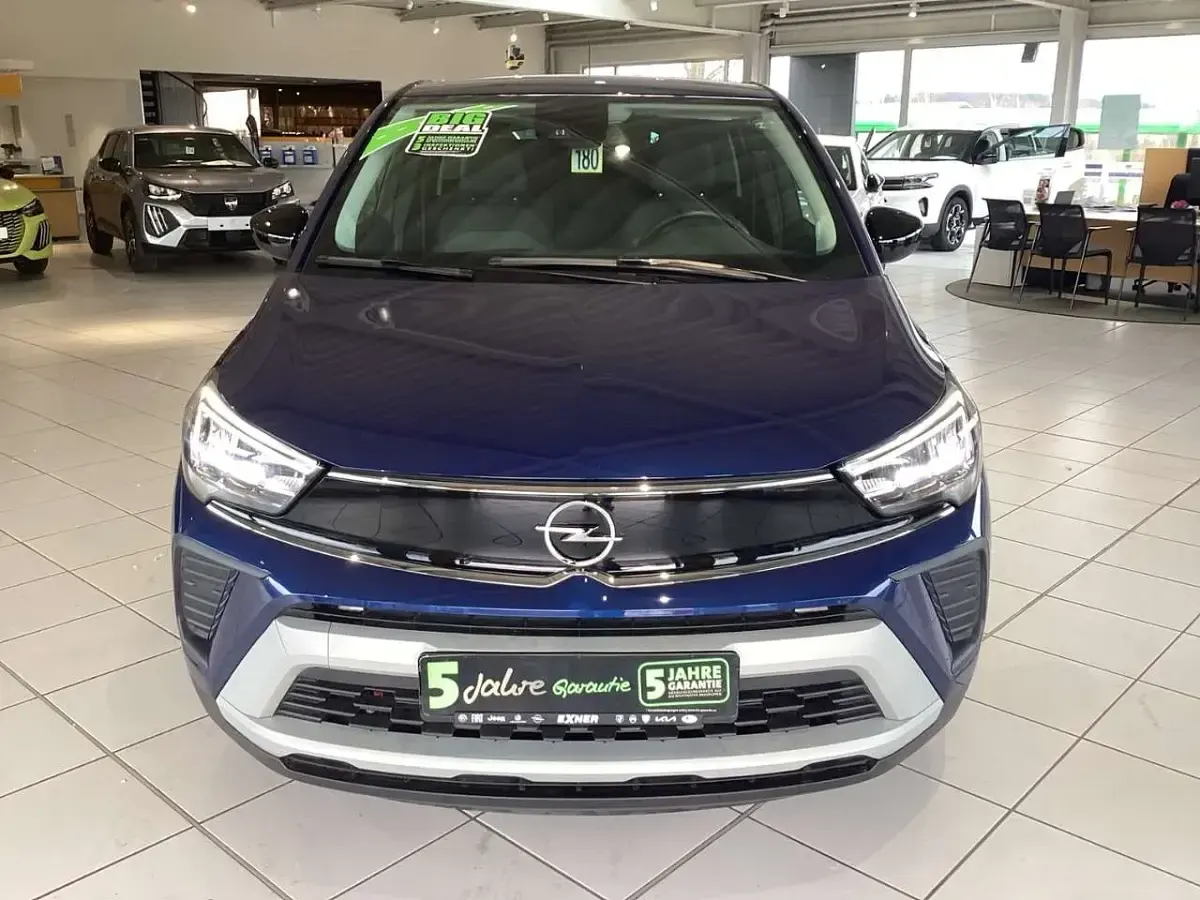 Gebraucht Opel Crossland Elegance 110 PS (80 kW) 2023 Blau SUV