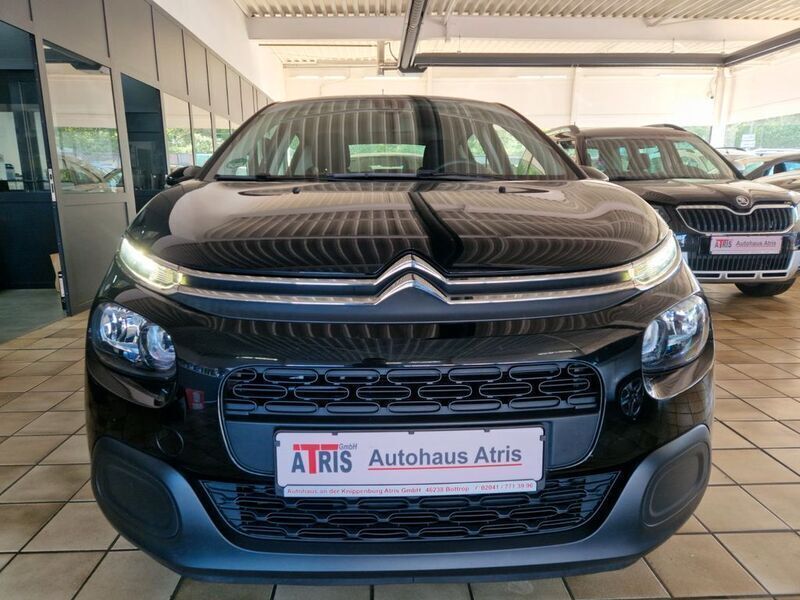 Lackierung schwarz perla ner Gebraucht 2019 Citroën C3 Feel Kleinwagen | 8.450 € (Guter Preis) - Bild 1/4