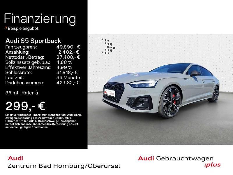 Quantumgrau Gebraucht 2022 Audi S5 Limousine | 49.890 € (Etwas zu teuer) - Bild 1/4