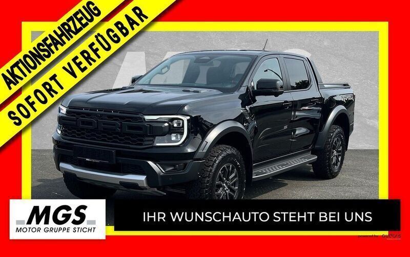 Schwarz Neu 2025 Ford Ranger Raptor Abholung | 59.790 € (Superpreis) - Bild 1/4