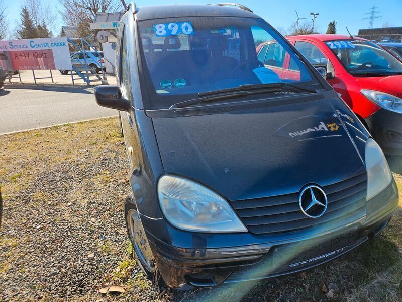 Schwarz Gebraucht 2004 Mercedes Vaneo Van / Kleinbus | 890 € (Superpreis) - Bild 1/4