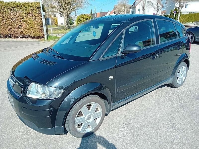 Gebraucht Audi A2 75 PS (55 kW) 2003 Ebonyschwarz perleffekt Kleinwagen