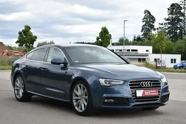 Gebraucht Audi A5 Sportback S-Line 150 PS (110 kW) 2016 Blau Kleinwagen