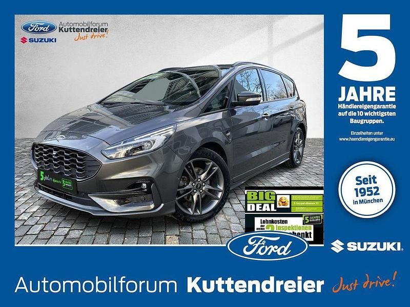 Grau Gebraucht 2022 Ford S-MAX ST-Line Van / Kleinbus | 31.980 € (Etwas zu teuer) - Bild 1/3