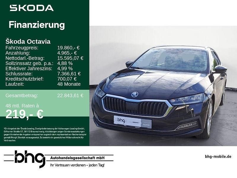 Blackmagic perleffekt Gebraucht 2022 Skoda Octavia Style Kombi | 19.860 € (Guter Preis) - Bild 1/4