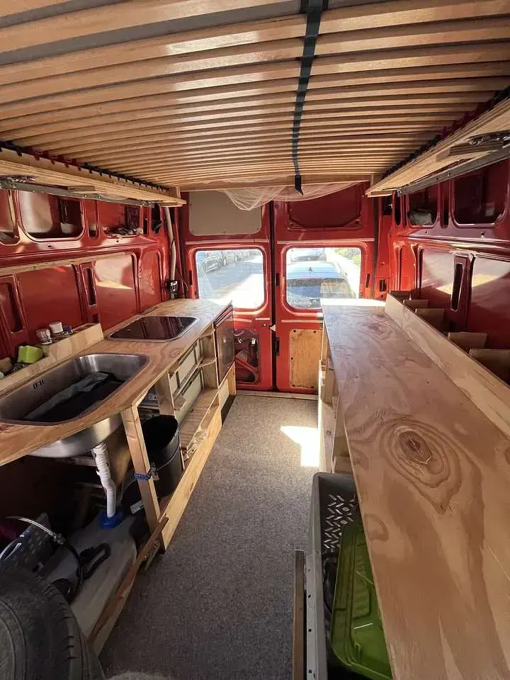 Używany Ford Transit 140 KM (102 kW) 2012 Pomarańczowy Minivan