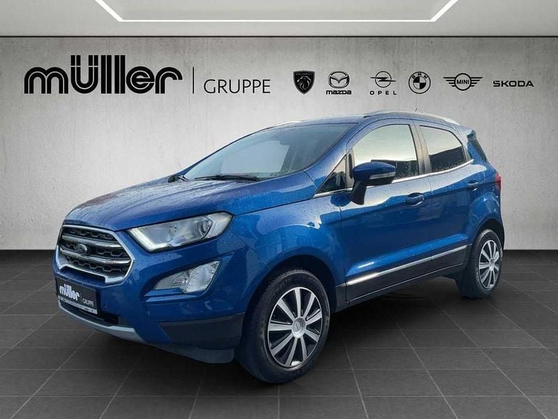 Blau Gebraucht 2018 Ford Ecosport Titanium SUV | 10.490 € (Guter Preis) - Bild 1/4
