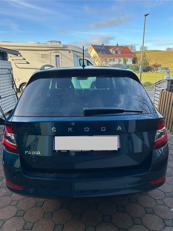 Gebraucht Skoda Fabia Style 95 PS (69 kW) 2020 Blau Kleinwagen