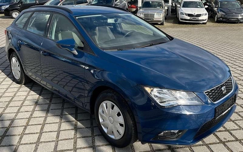 Gebraucht Seat Leon ST Reference 110 PS (80 kW) 2016 Blau Kombi