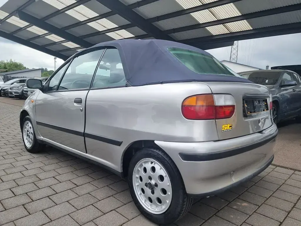 Gebraucht Fiat Punto Cabriolet S 60 PS (44 kW) 2000 Silber Cabrio