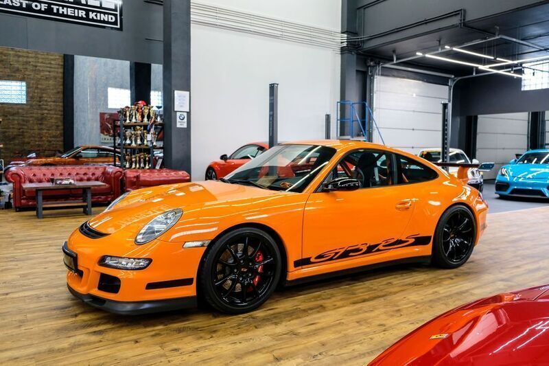 Orange Gebraucht 2007 Porsche 911 GT3 RS Coupé | 174.911 € - Bild 1/4