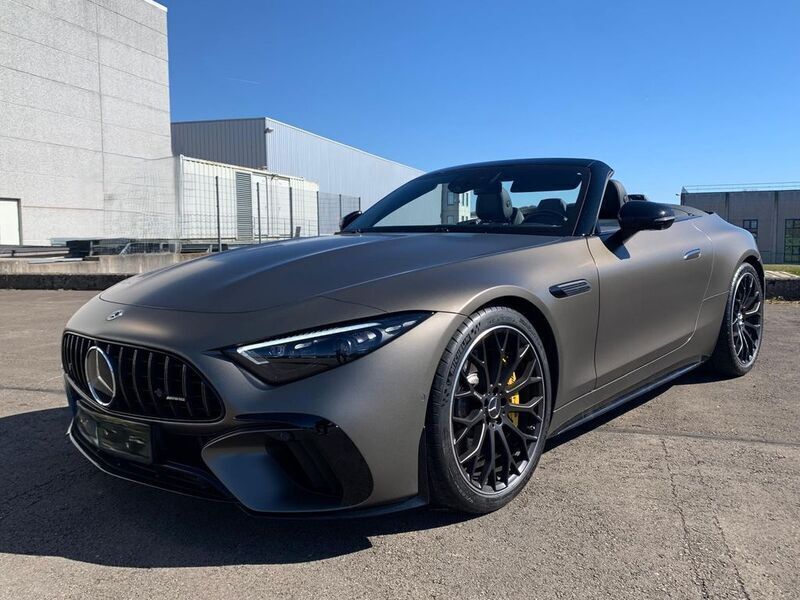Grau Gebraucht 2023 Mercedes SL63 AMG AMG Cabrio | 132.000 € (Superpreis) - Bild 1/4