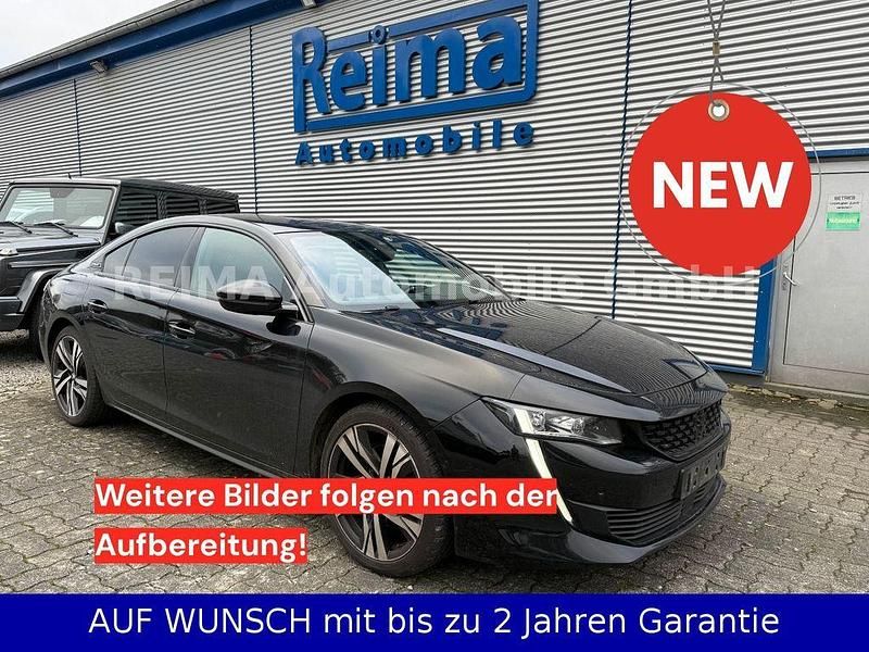 Schwarz Gebraucht 2019 Peugeot 508 Allure GT-Line Limousine | 13.890 € (Guter Preis) - Bild 1/4