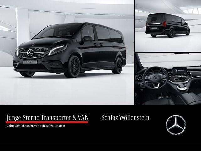 Obsidianschwarz metallic Gebraucht 2021 Mercedes V300 Avantgarde Van / Kleinbus | 52.870 € (Guter Preis) - Bild 1/1