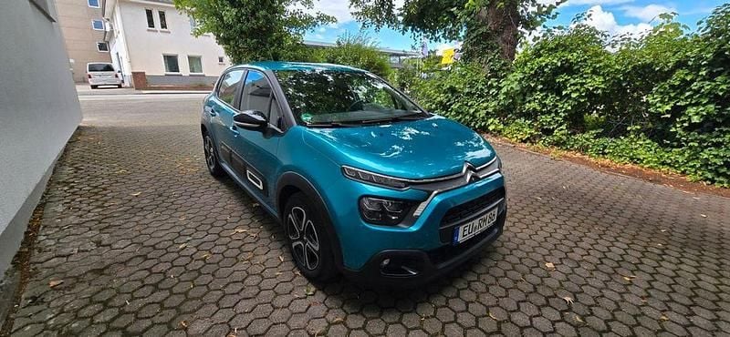 Blau Gebraucht 2021 Citroën C3 Feel Kleinwagen | 9.999 € (Guter Preis) - Bild 1/4
