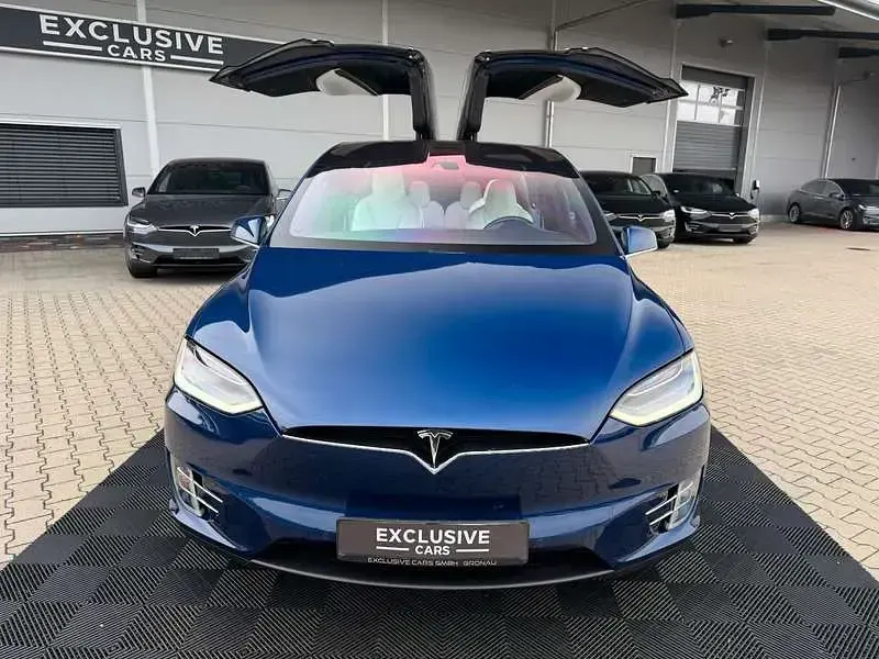 Occasion Tesla Model X 584 kW (795 PK) 2016 Blauw SUV
