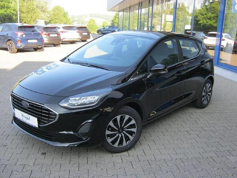Schwarz Gebraucht 2023 Ford Fiesta Titanium Kleinwagen | 17.990 € (Guter Preis) - Bild 1/4