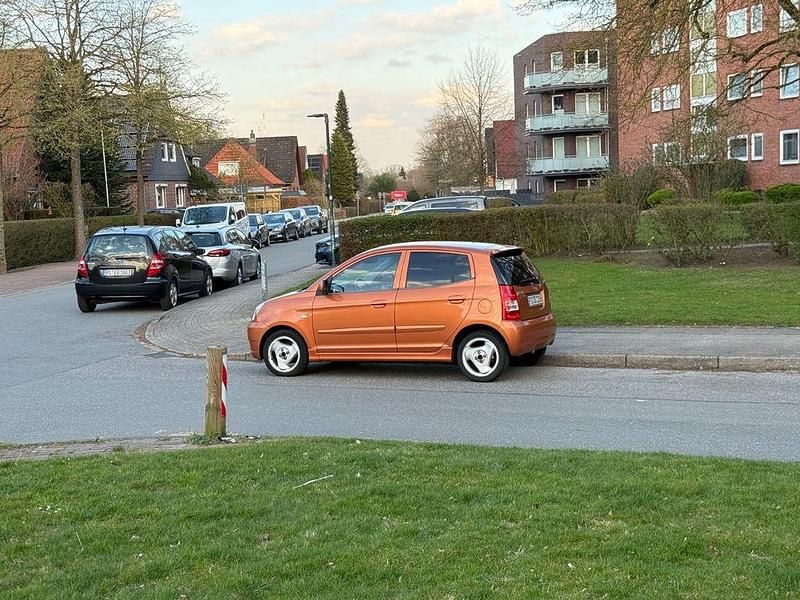 Gebraucht Kia Picanto EX 65 PS (47 kW) 2004 Orange Kleinwagen