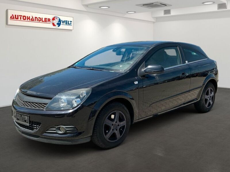 Schwarz Gebraucht 2009 Opel Astra GTC Limousine | 2.499 € (Superpreis) - Bild 1/3