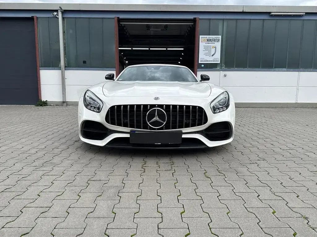 Gebraucht Mercedes AMG GT AMG 476 PS (350 kW) 2018 Weiß Cabrio