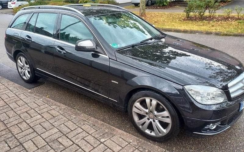 Schwarz Gebraucht 2008 Mercedes C200 Avantgarde Kombi | 6.800 € (Fairer Preis) - Bild 1/4