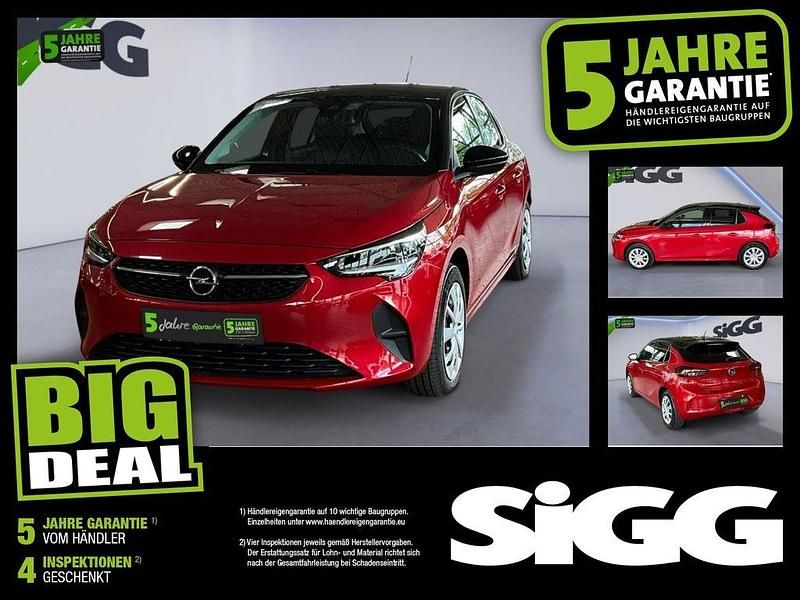 Chili rot/kardio rot Gebraucht 2022 Opel Corsa-e Edition Kleinwagen | 14.580 € (Guter Preis) - Bild 1/4