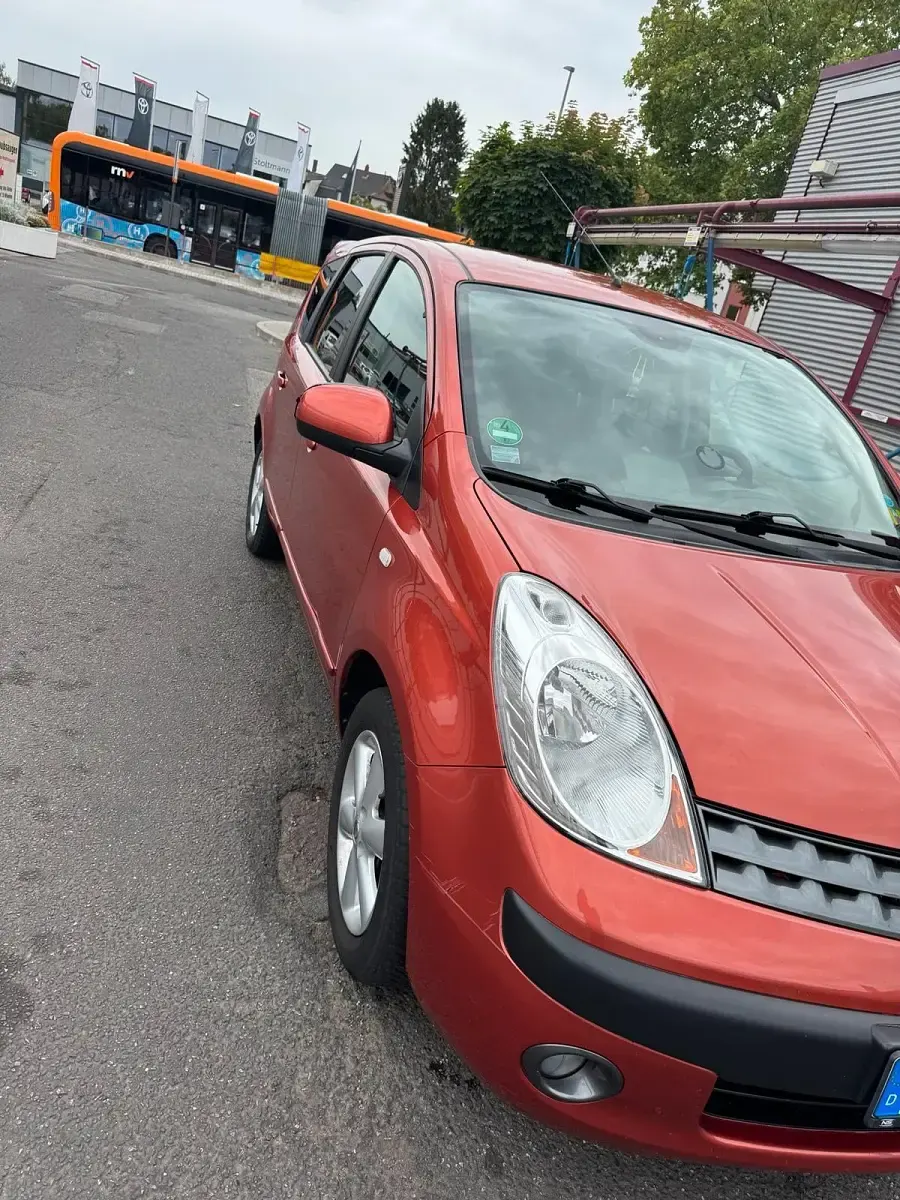Gebraucht Nissan Note 110 PS (80 kW) 2006 Orange Kleinwagen