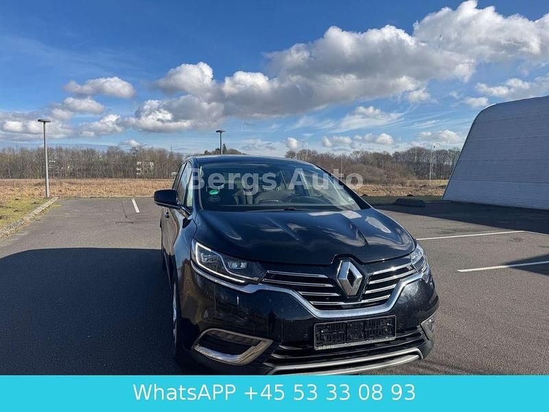 Gebraucht Renault Espace 131 PS (96 kW) 2015 Schwarz Van / Kleinbus