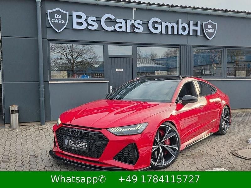 Rot Gebraucht 2022 Audi RS7 Ambiente Kleinwagen | 79.990 € (Superpreis) - Bild 1/4