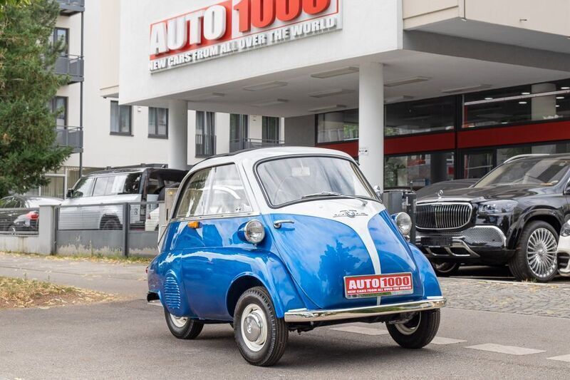 Blau Gebraucht 1960 BMW Isetta Coupé | 39.900 € - Bild 1/4