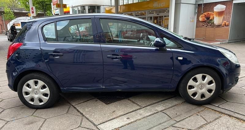 Gebraucht Opel Corsa Edition 80 PS (58 kW) 2008 Blau Limousine