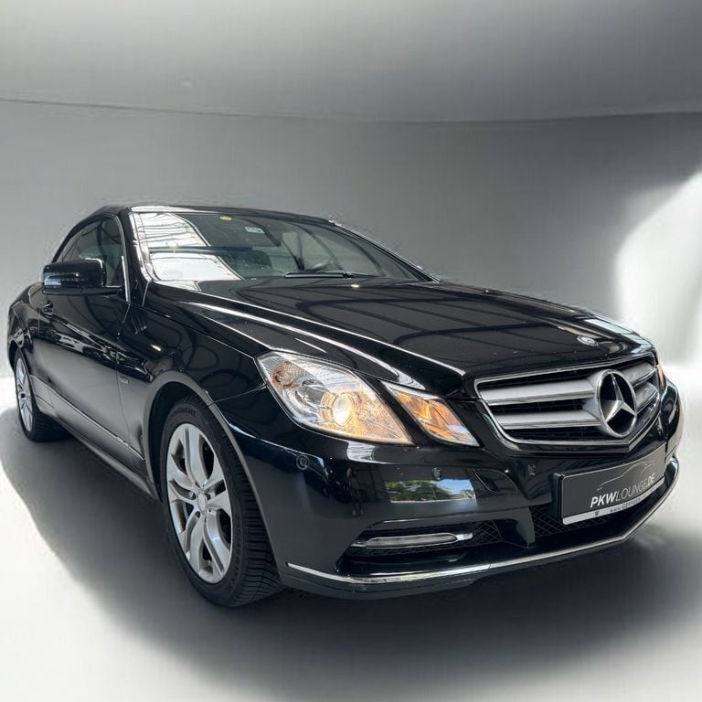 Schwarz Gebraucht 2011 Mercedes E200 Avantgarde Cabrio | 9.490 € (Superpreis) - Bild 1/4