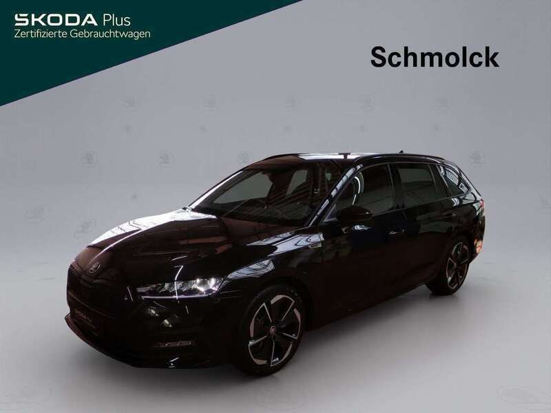 Schwarz Gebraucht 2024 Skoda Octavia SportLine Kombi | 32.990 € (Fairer Preis) - Bild 1/4