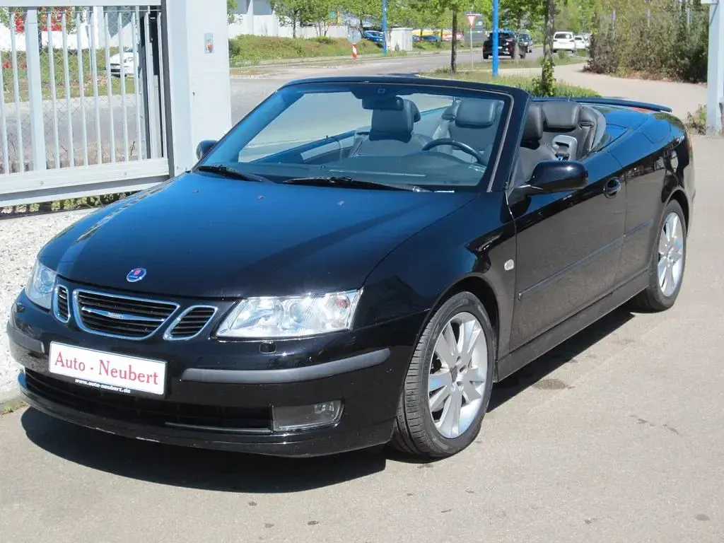 Gebraucht Saab 9-3 Cabriolet Vector 150 PS (110 kW) 2007 Schwarz Cabrio