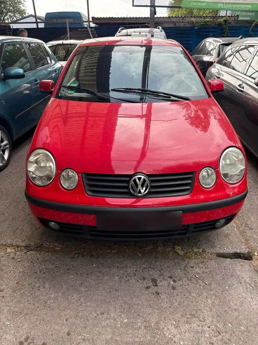 Gebraucht VW Polo 2003 Rot Kleinwagen