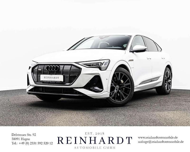Gebraucht Audi e-tron Sportback S-Line 230 kW (313 PS) 2022 Gletscherweiß metallic SUV