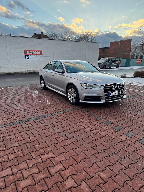 Silber Gebraucht 2017 Audi A6 Limousine | 17.300 € (Superpreis) - Bild 1/4