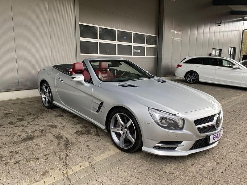 Gebraucht Mercedes SL500 435 PS (319 kW) 2014 Silber Cabrio