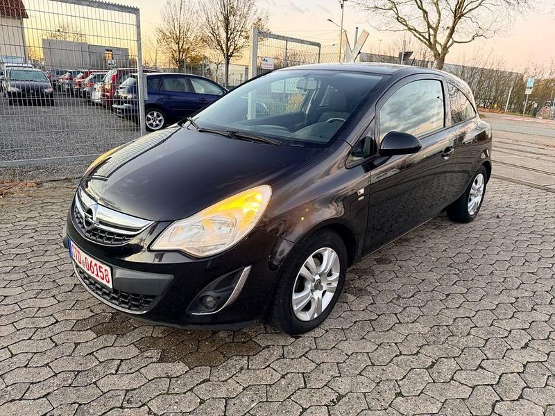 Schwarz Gebraucht 2011 Opel Corsa Satellite Kleinwagen | 3.999 € (Fairer Preis) - Bild 1/4