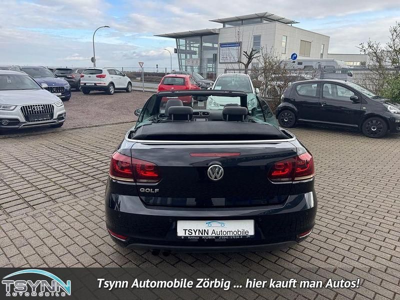 Gebraucht VW Golf Exclusive 160 PS (117 kW) 2011 Deep black perleffekt Cabrio