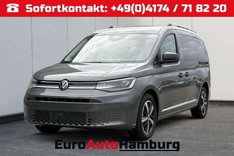 Indiumgrau metallic Neu 2025 VW Caddy Maxi Style Van / Kleinbus | 36.980 € (Guter Preis) - Bild 1/4