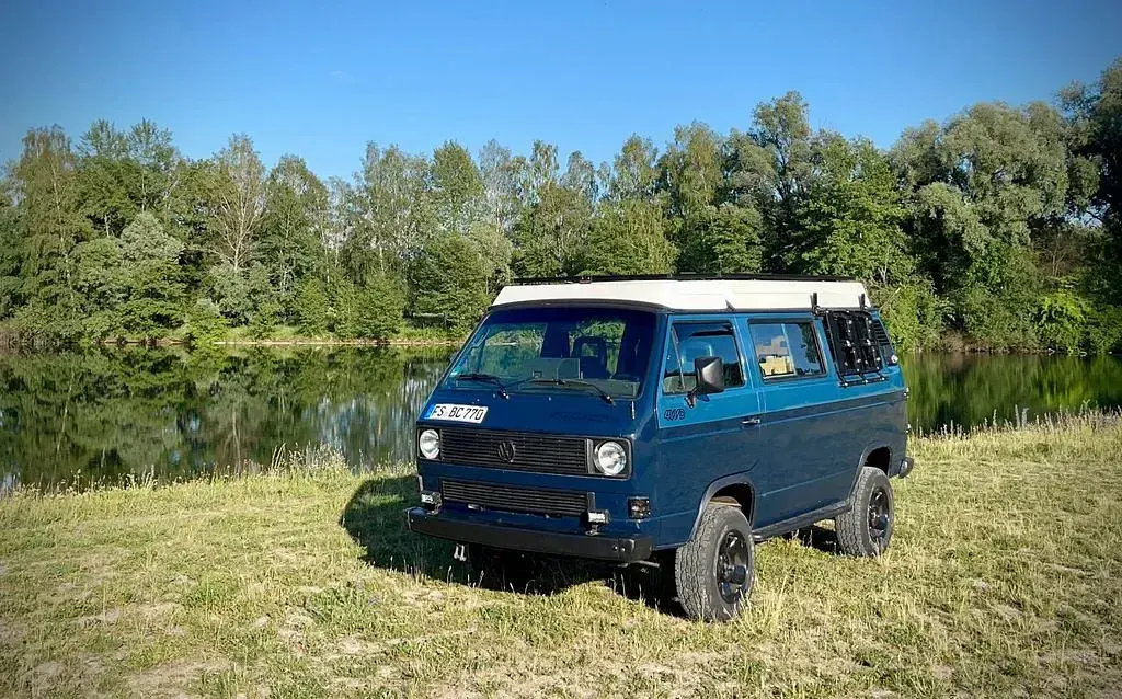 Gebraucht VW T3 111 PS (81 kW) 1986 Blau Van