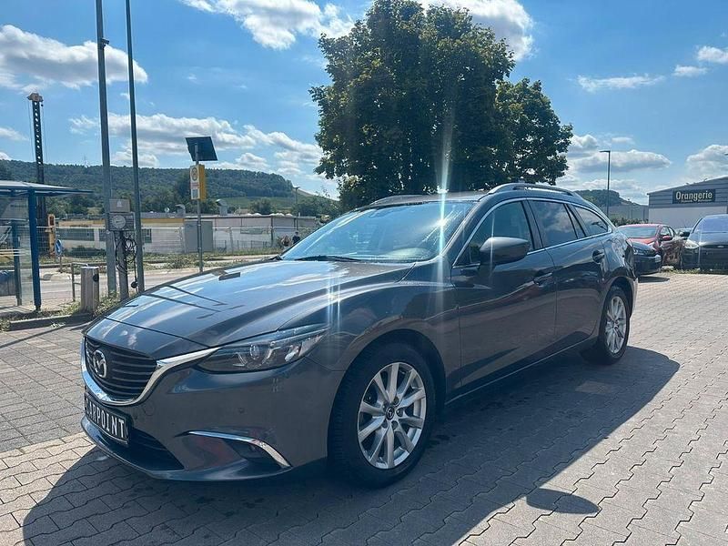 Grau Gebraucht 2016 Mazda 6 Exclusive-Line Kombi | 12.490 € (Fairer Preis) - Bild 1/4