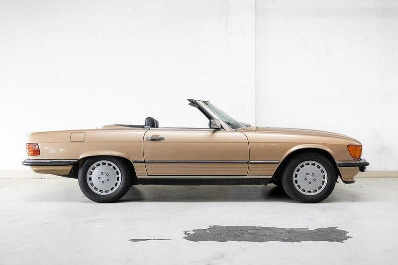 Occasion Mercedes SL300 252 ch (185 kW) 1986 Marron Cabriolet