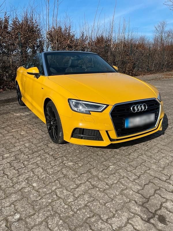 Gebraucht Audi A3 Cabriolet S-Line 150 PS (110 kW) 2018 Gelb Cabrio