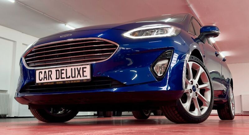 Gebraucht Ford Fiesta Titanium 101 PS (74 kW) 2018 Indicblau metallic Kleinwagen