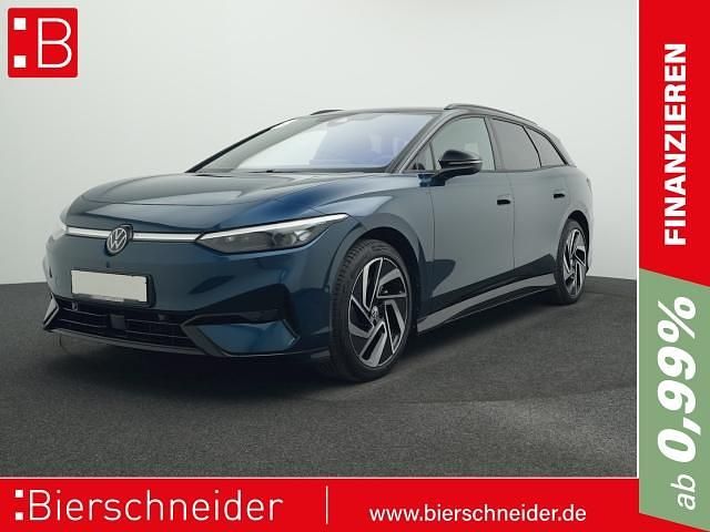 Blau Gebraucht 2025 VW ID.7 Pro Limousine | 48.950 € - Bild 1/4