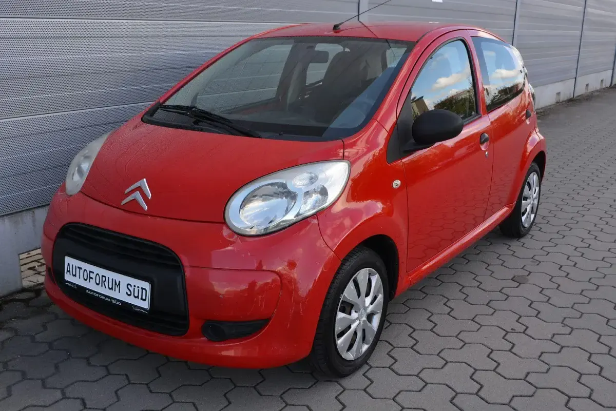 Gebraucht Citroën C1 Advance 68 PS (50 kW) 2009 Rot Kleinwagen